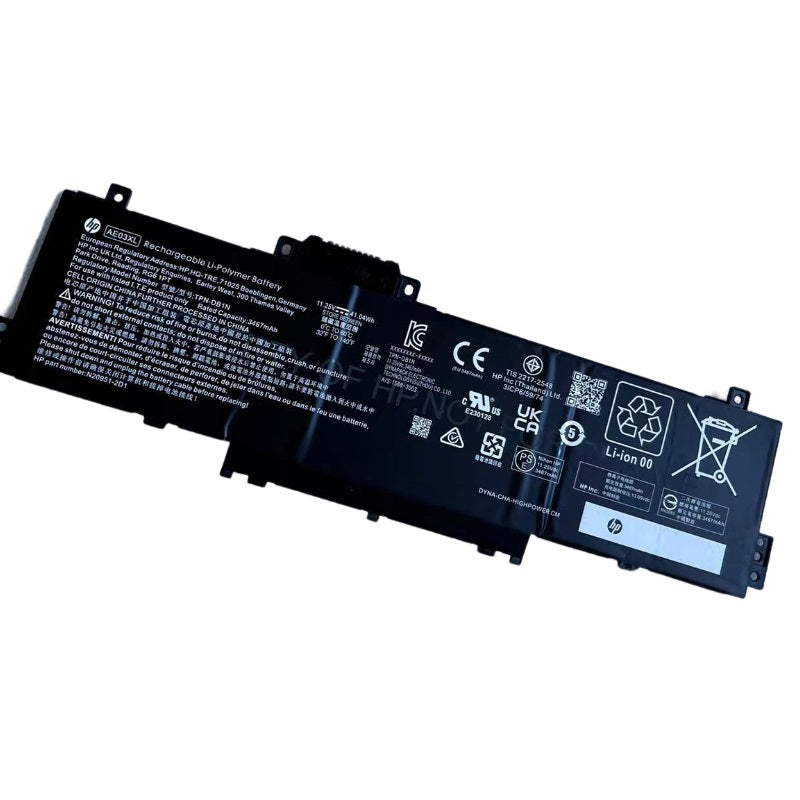 3Cell 41WH HP AE03XL N21969-005 AE03041XL-PL Laptop Li-ion Battery