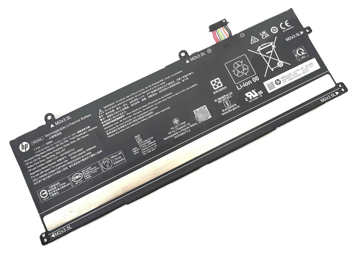 4Cell 68Wh HP N60156-001 WE04XL Laptop Rechargeable Li-ion Battery