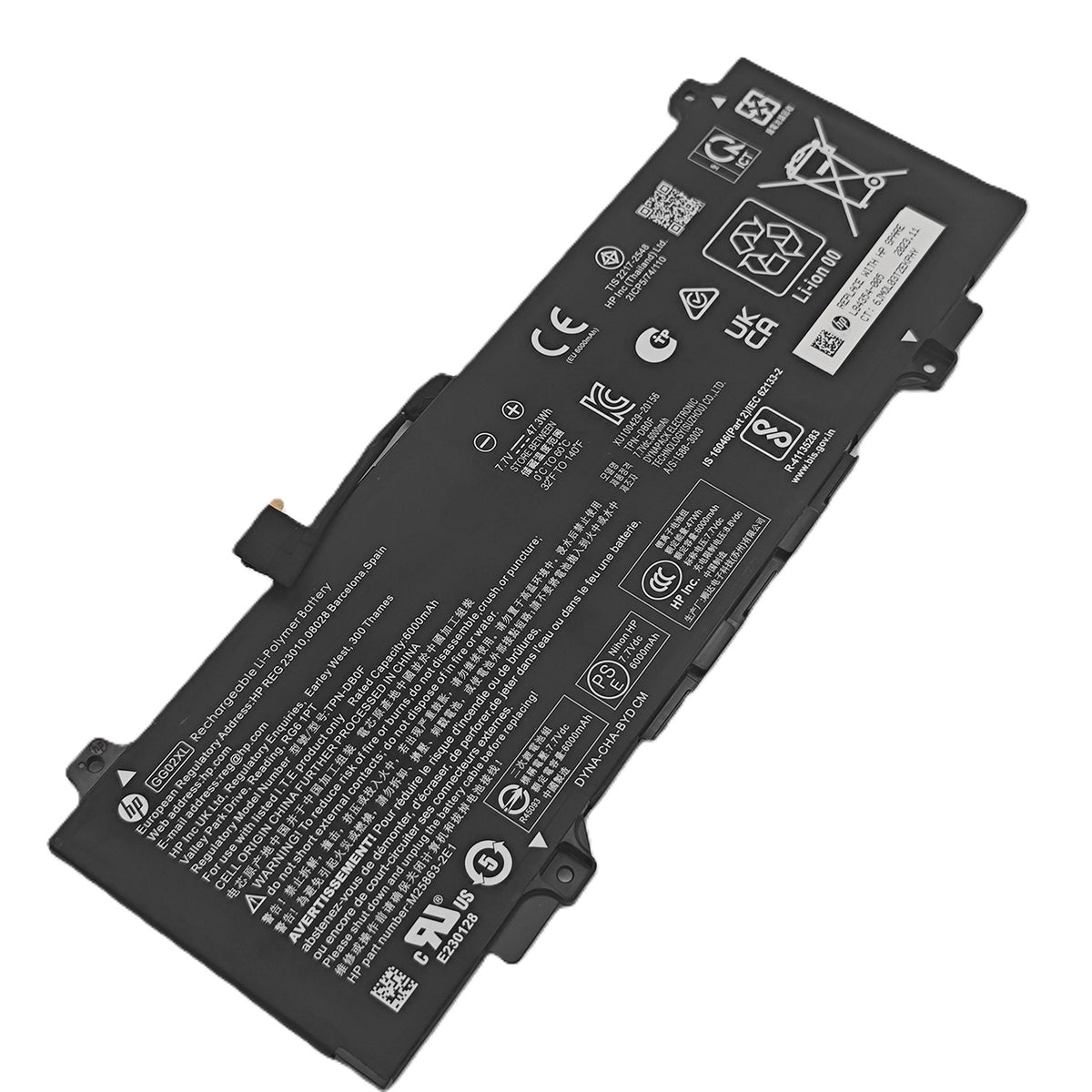 2Cell 47.3WH HP Fortis 11 inch G9 Q Chromebook Li-ion Battery – Parts ...