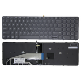 HP 841136-001  US Backlit keyboard