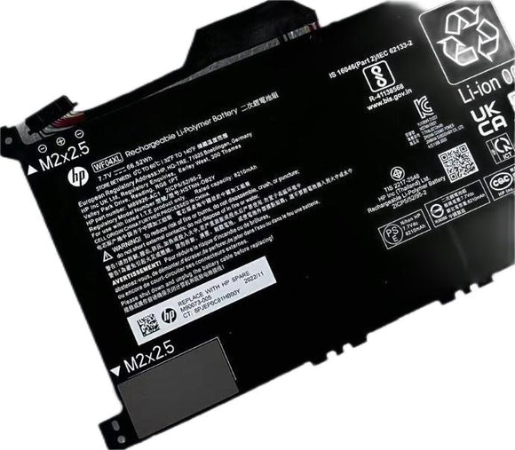 4Cell 7.7V 66.52Wh 4.32Ah HP Envy x360 2-in-1 Laptop 13t-bf000 13t-bf0xx Laptop Rechargeable Li-ion Battery