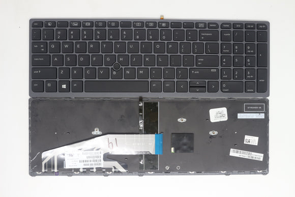HP ZBook 17 G3 17 G4 US Backlit Keyboard