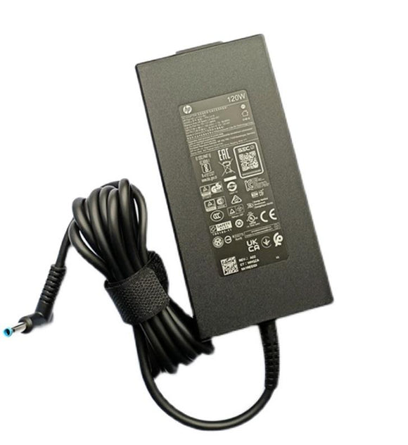 HP TPN-LA18 TPN-DA19 120W 19.5V 6.15A Slim AC Adapter Power Charger+Cable