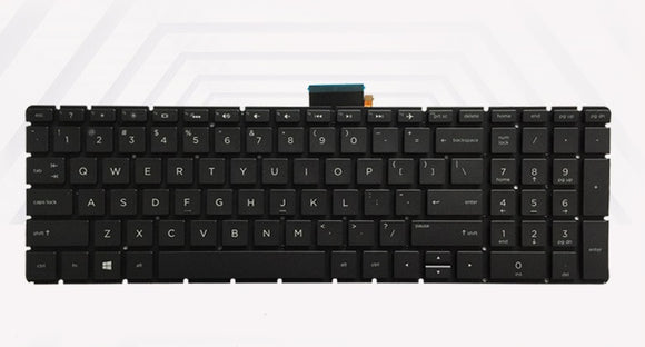 HP 17q-bu000 Laptop Keyboard-Black