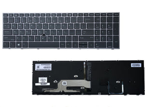 HP Zbook 15 G6 US Backlit keyboard